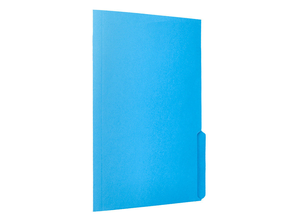 CLASSIFICADOR LIDERPAPEL EM CARTOLINA FOLIO PESTANA DIREITA 240G/M2 AZUL