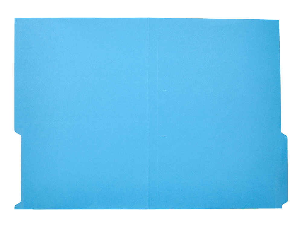 CLASSIFICADOR LIDERPAPEL EM CARTOLINA FOLIO PESTANA DIREITA 240G/M2 AZUL