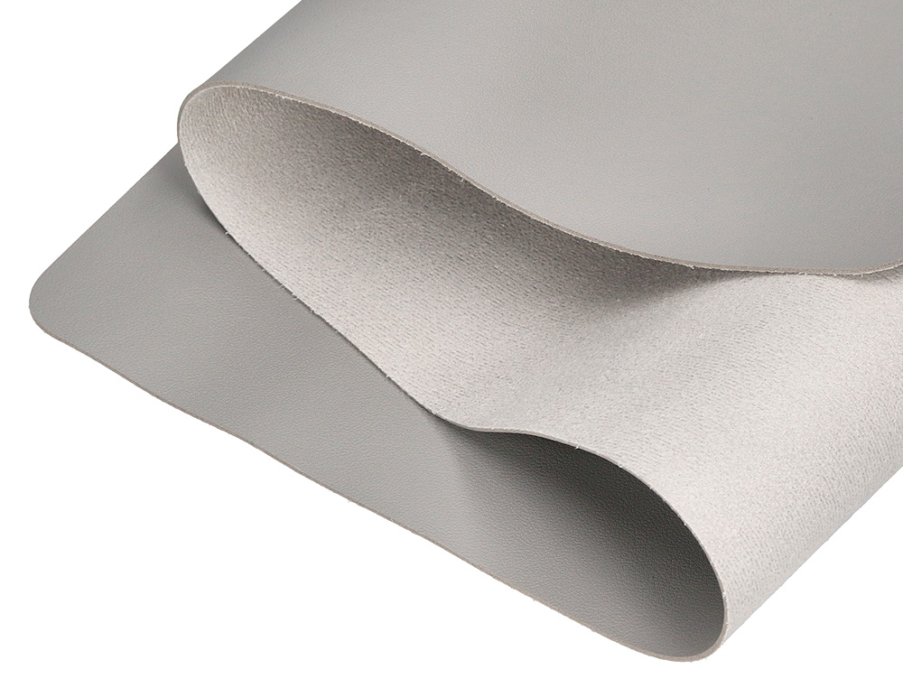 TAPETE DE RATO Q-CONNECT XXL COM BASE EM PELE E CAMURÇA COR CINZENTA 800X400X2 MM