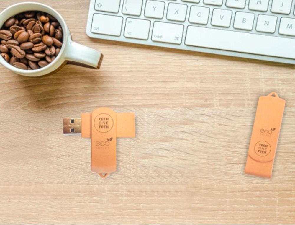 PEN DRIVE USB TECH ONE TECH ECOTECH BIODEGRADAVEL 32 GB USB 2.0