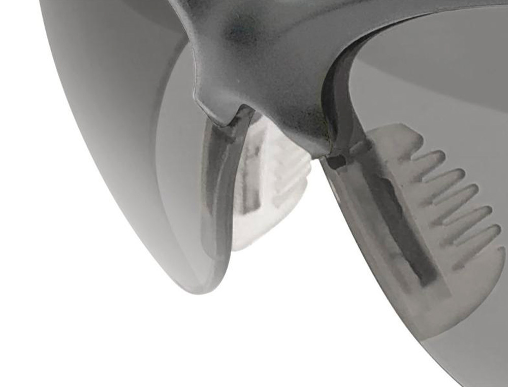 OCULOS DE PROTECAO DELTAPLUS POLICARBONATO ESFUMADO DESIGN DESPORTIVO AV-AR UV400