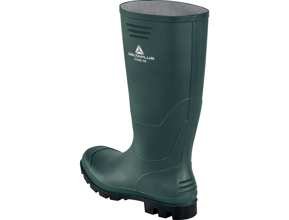 BOTAS DELTAPLUS DE SEGURANCA STONE PVC VERDE SOLA DE PITOES TAMANHO 39