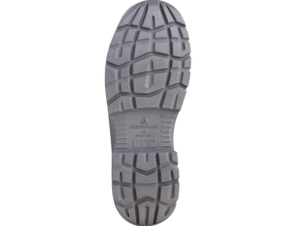 BOTAS DELTAPLUS DE SEGURANCA EM COURO PIGMENTADO SOLA PU BI-DENSIDADE COR PRETO TAMANHO 37