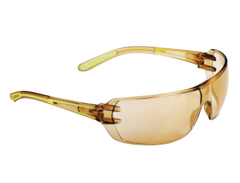 OCULOS DELTAPLUS DE PROTECAO POLICARBONATO MONOBLOQUE AV-AR-AS-UV400 COR CASTANHO