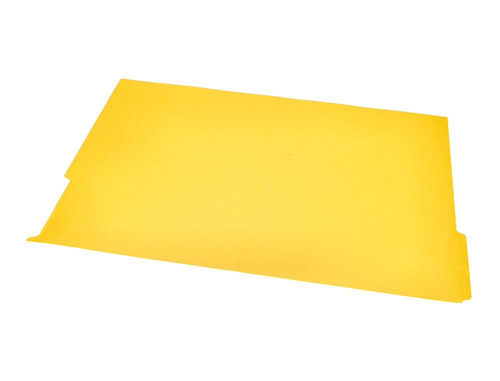 CLASSIFICADOR CARTOLINA LIDERPAPEL A4 PESTANA SUPERIOR 240G/M2 AMARELO