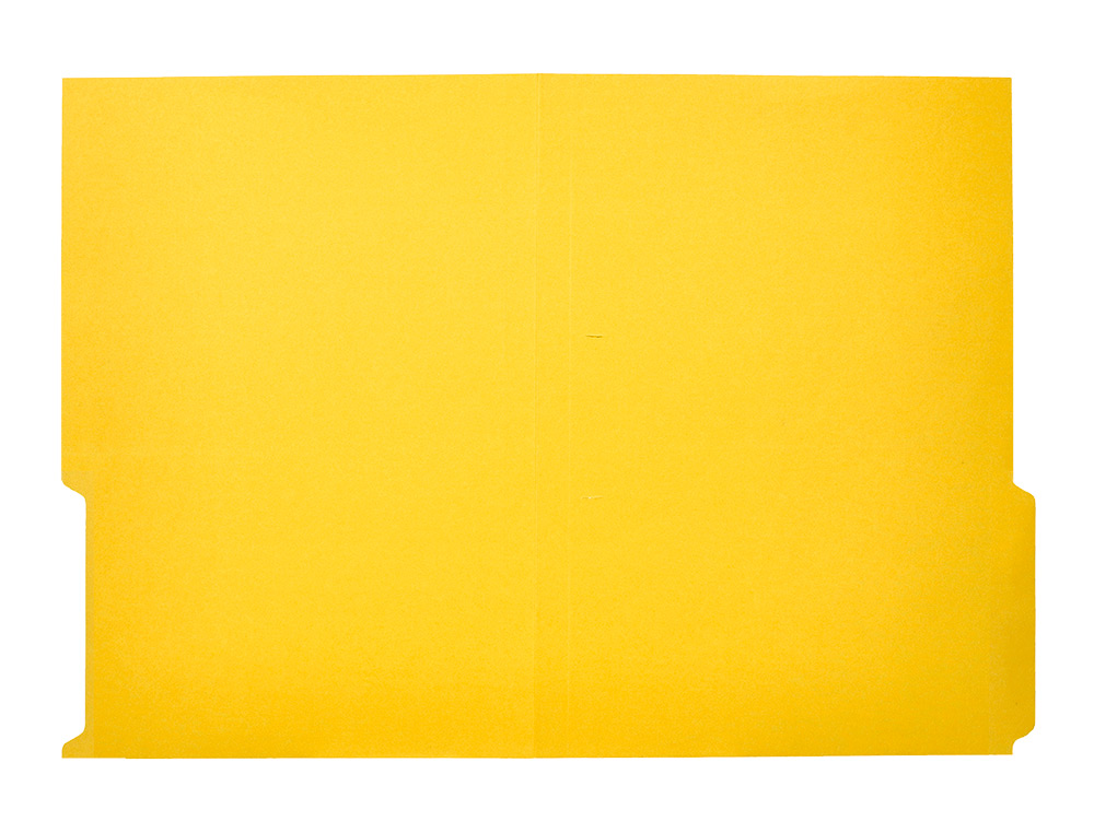 CLASSIFICADOR CARTOLINA LIDERPAPEL A4 PESTANA SUPERIOR 240G/M2 AMARELO