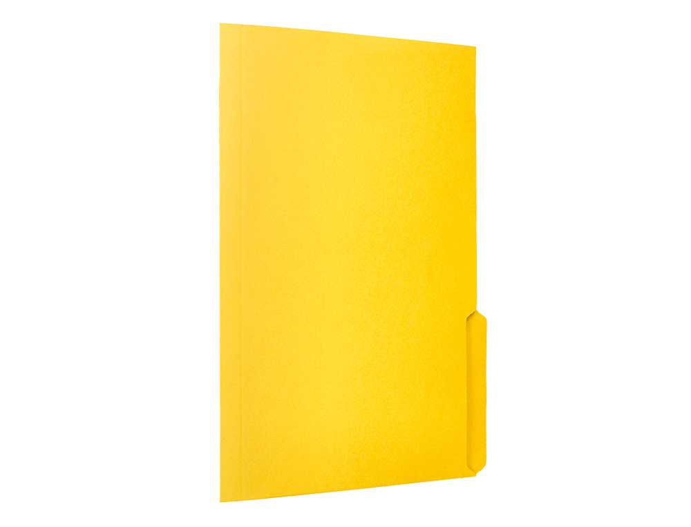CLASSIFICADOR CARTOLINA LIDERPAPEL A4 PESTANA SUPERIOR 240G/M2 AMARELO