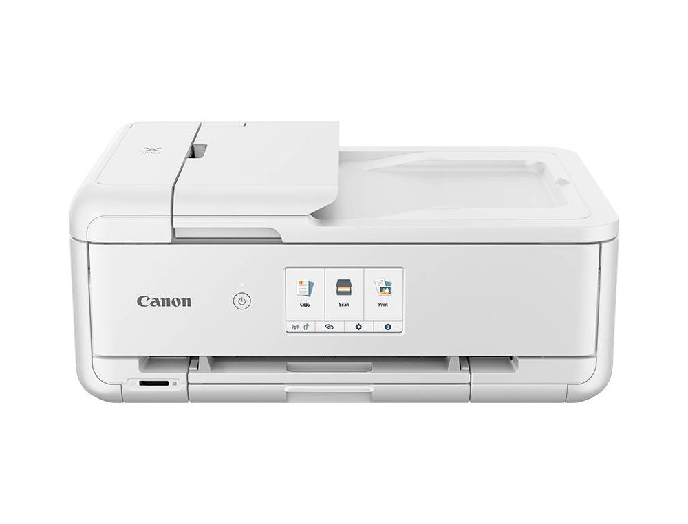 MULTIFUNCOES CANON PIXMA TS9551C TINTA COR 15 PPM PRETO/10 PPM COR A3 IMPRESSORA SCANNER COPIADORA BANDEJA ENTRADA 100 F