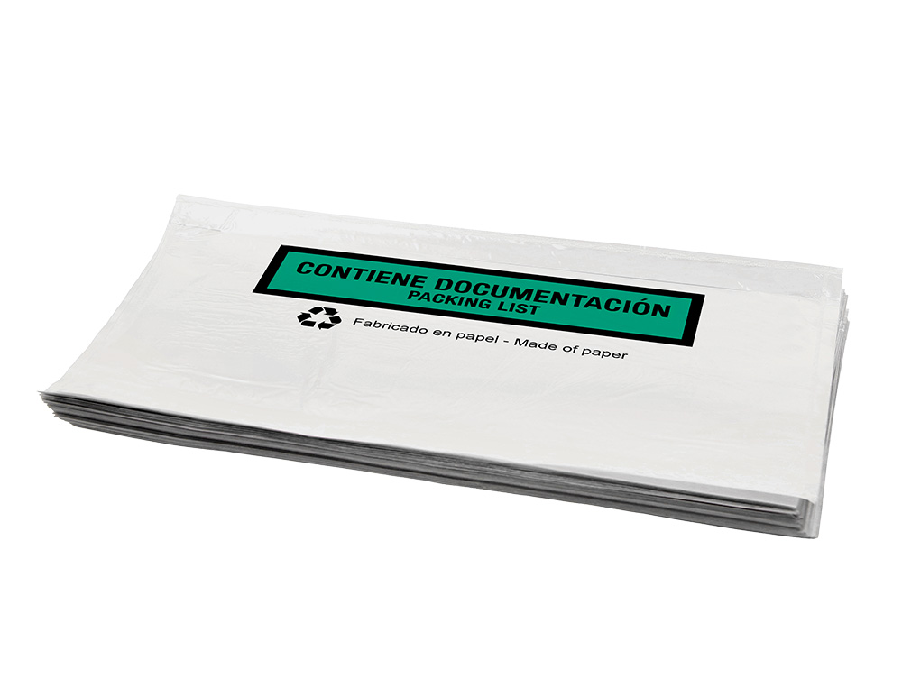 ENVELOPE AUTOADESIVO Q-CONNECT PORTA DOCUMENTOS MULTILINGUE 240X135 MM SEM JANELA 100% PAPEL PACK DE 100 UNIDADES