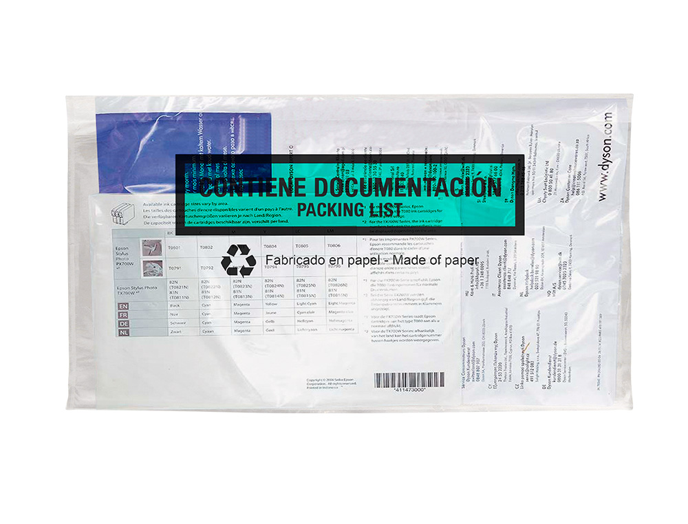 ENVELOPE AUTOADESIVO Q-CONNECT PORTA DOCUMENTOS MULTILINGUE 240X135 MM SEM JANELA 100% PAPEL PACK DE 100 UNIDADES