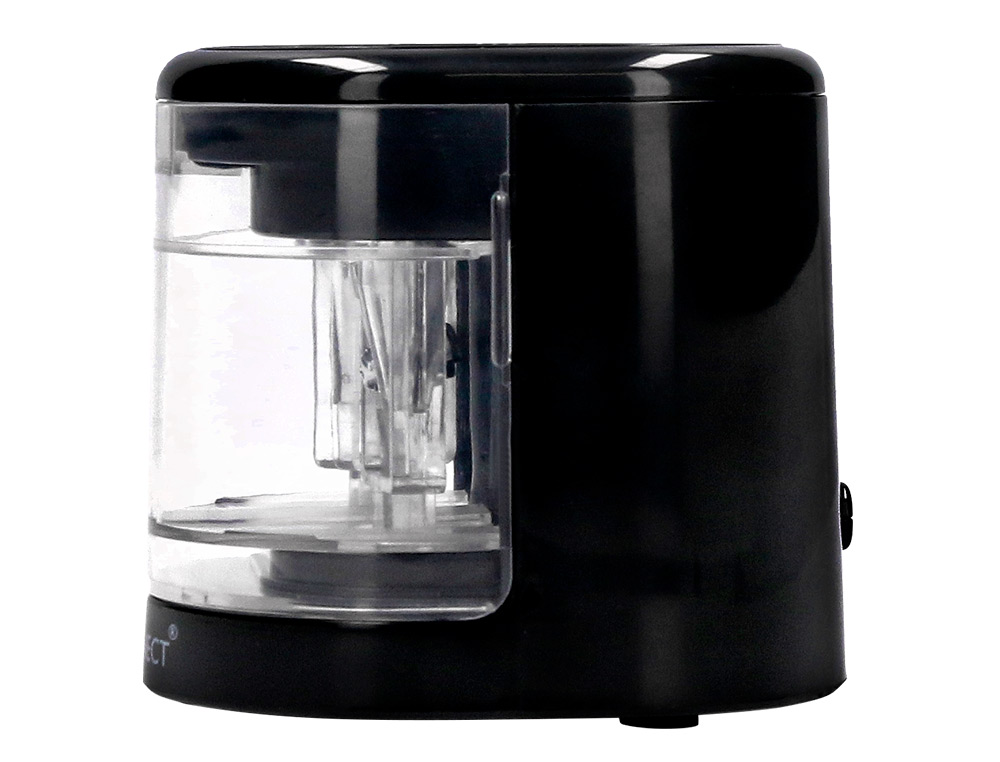 APARA LAPIS Q-CONNECT KF14568 ELETRICO DE SECRETARIA CABO USB/4 PILHAS AA AFIADOR LAMINAS DIAMETROS 6 A 12MM DOIS USOS