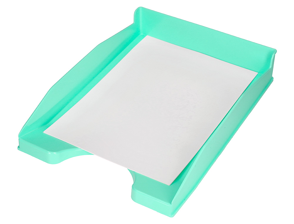 TABULEIRO DE SECRETARIA Q-CONNECT PLASTICO MENTA OPACO