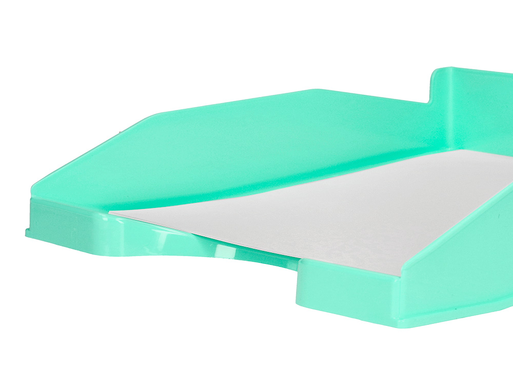 TABULEIRO DE SECRETARIA Q-CONNECT PLASTICO MENTA OPACO