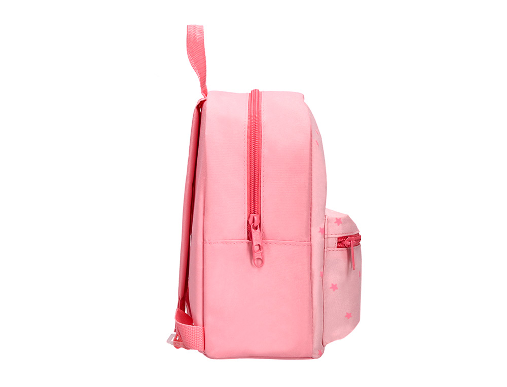 MOCHILA PREESCOLAR LIDERPAPEL INFANTIL DESENHO ROSA 210X115X250 MM