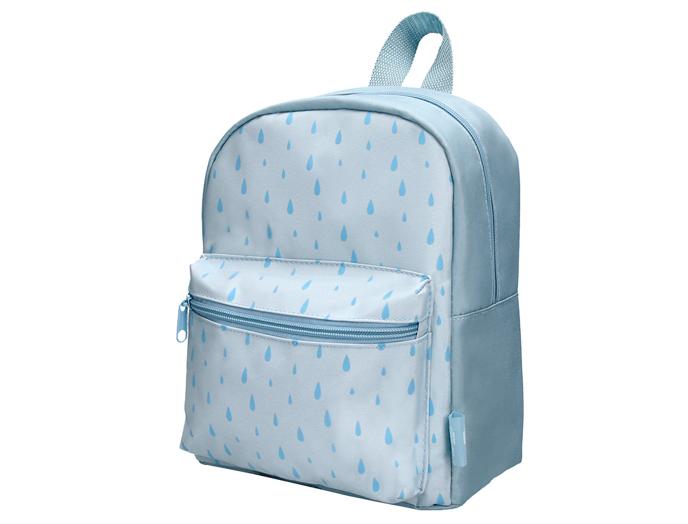 MOCHILA PREESCOLAR LIDERPAPEL INFANTIL DESENHO AZUL 210X115X250 MM