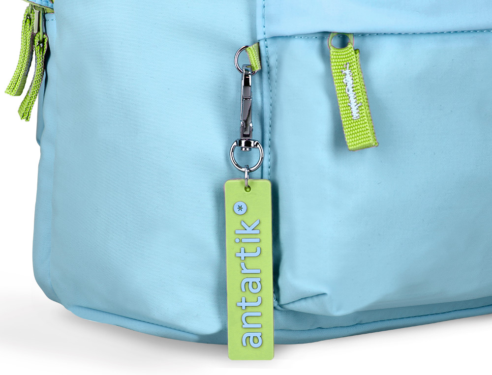 MOCHILA ANTARTIK TEENS 20L COMPARTIMENTO PARA PORTATIL COR TURQUESA 420X160X300 MM