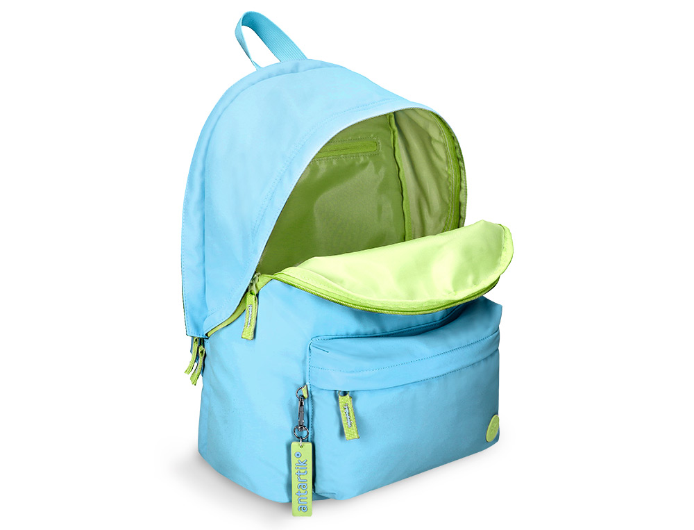MOCHILA ANTARTIK TEENS 20L COMPARTIMENTO PARA PORTATIL COR TURQUESA 420X160X300 MM