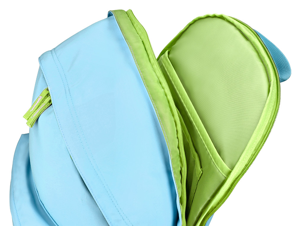 MOCHILA ANTARTIK TEENS 20L COMPARTIMENTO PARA PORTATIL COR TURQUESA 420X160X300 MM