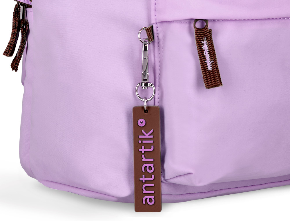 MOCHILA ANTARTIK TEENS 20L COMPARTIMENTO PARA PORTATIL COR ROXO 420X160X300 MM