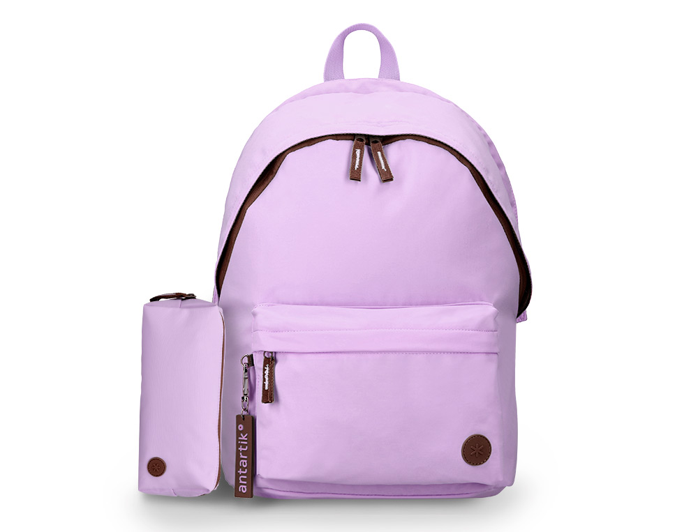 MOCHILA ANTARTIK TEENS 20L COMPARTIMENTO PARA PORTATIL COR ROXO 420X160X300 MM
