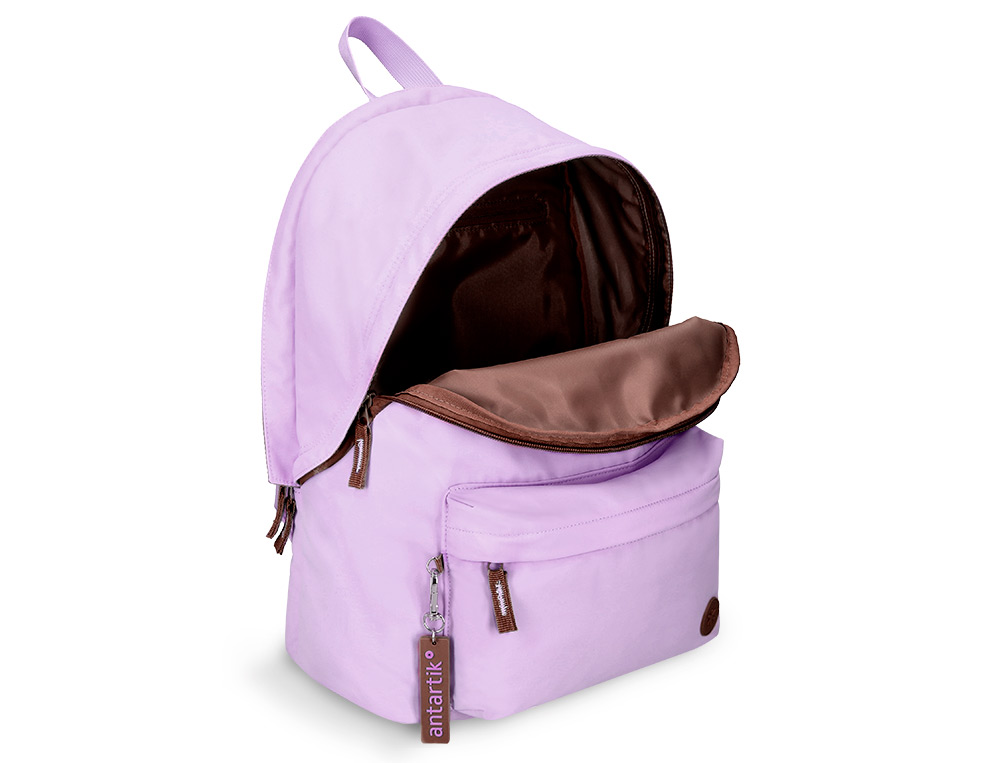 MOCHILA ANTARTIK TEENS 20L COMPARTIMENTO PARA PORTATIL COR ROXO 420X160X300 MM