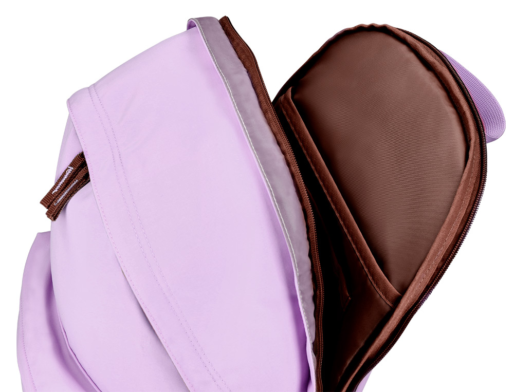 MOCHILA ANTARTIK TEENS 20L COMPARTIMENTO PARA PORTATIL COR ROXO 420X160X300 MM