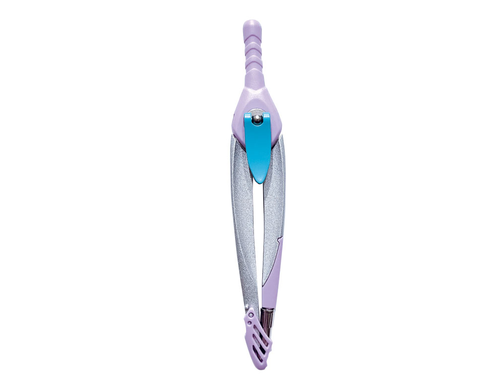 COMPASSO LIDERPAPEL LOCK DEVICE COM ADAPTADOR UNIVERSAL E TUBO DE MINAS COR VIOLETA