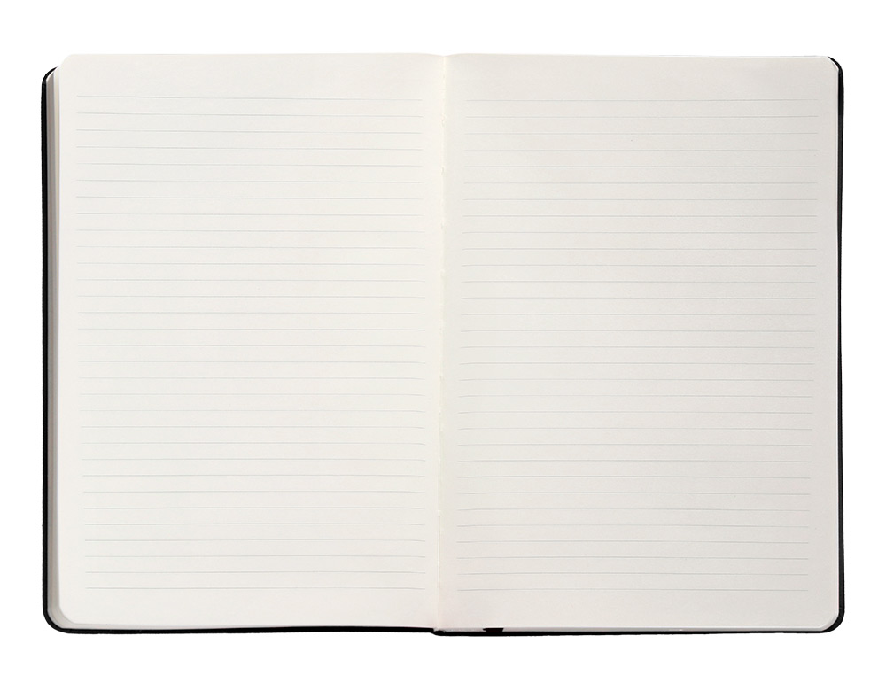 CADERNO COM ELASTICO ANTARTIK NOTES CAPA DURA A5 PAUTADO PRETO 100 FOLHAS 80 GR FSC