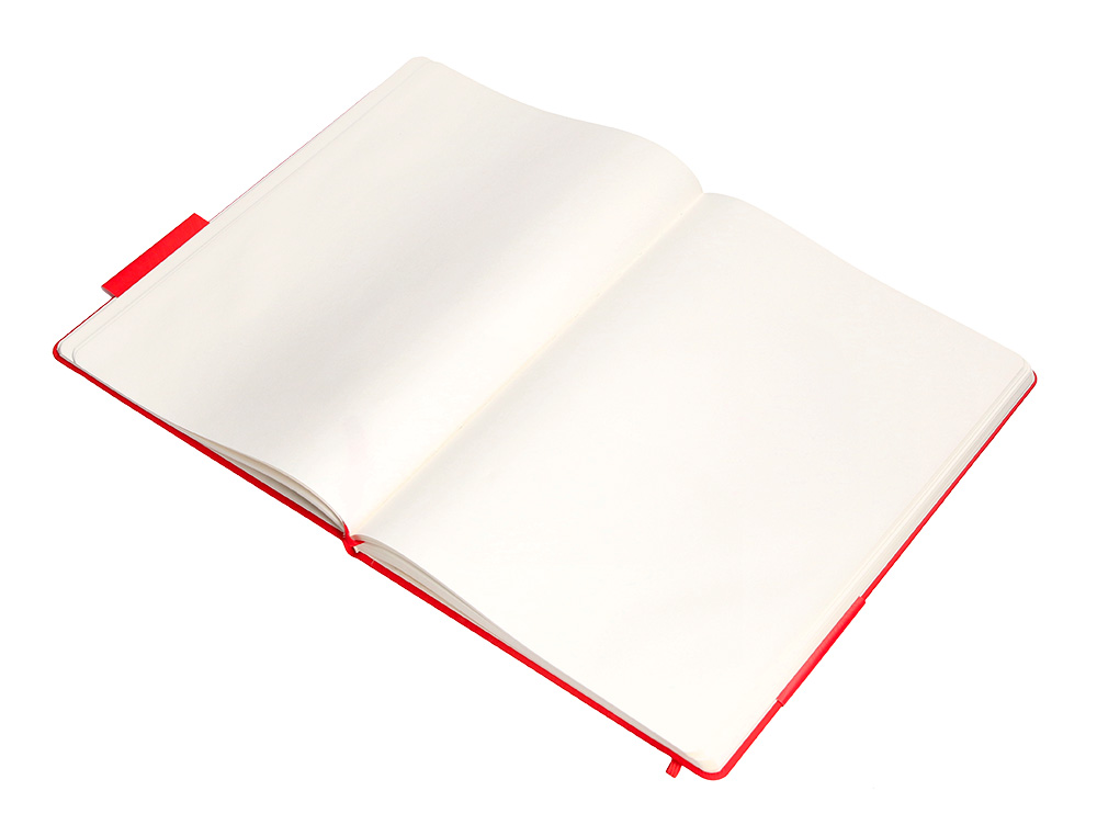 CADERNO COM ELASTICO ANTARTIK NOTES CAPA DURA A4 LISO VERMELHO 100 FOLHAS 80 GR FSC