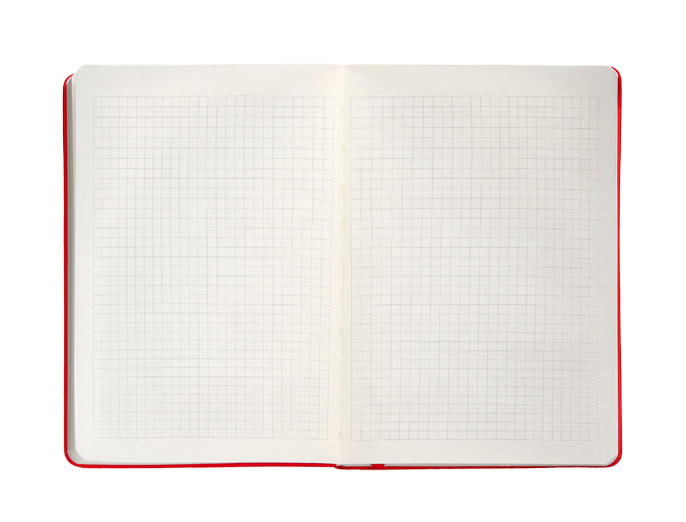 CADERNO COM ELASTICO ANTARTIK NOTES CAPA DURA A4 QUADRICULADO VERMELHO 100 FOLHAS 80 GR FSC
