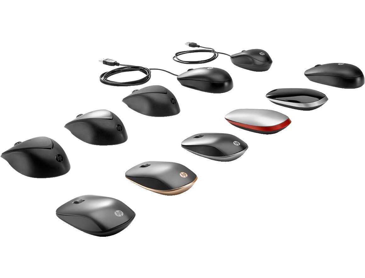 RATO HP VIAGEM OTICO 1000 DPI USB-A COMPRIMENTO CABO 100 CM COR PRETO