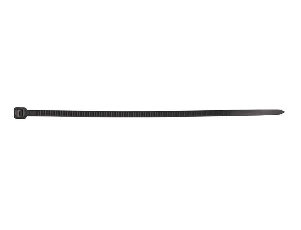 ABRACADEIRA Q-CONNECT COR PRETO 100X2,5 MM BOLSA DE 100 UNIDADES