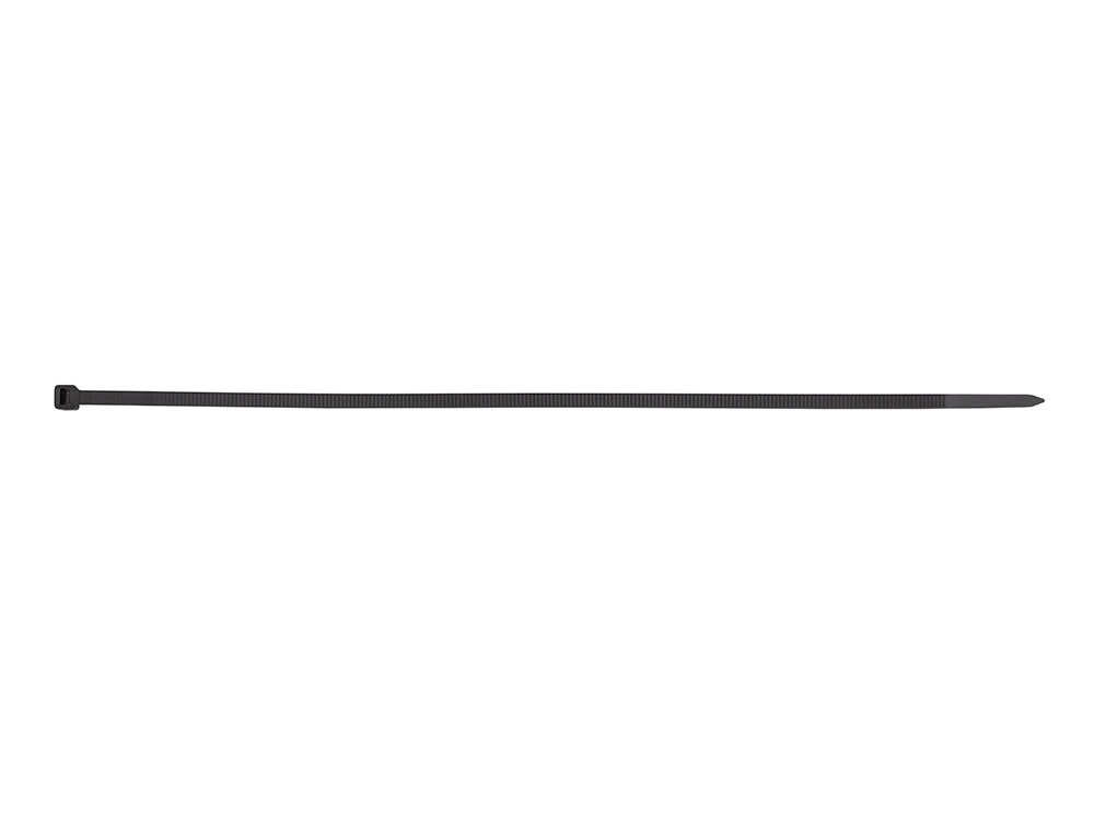 ABRACADEIRA Q-CONNECT COR PRETO 300X4,8 MM BOLSA DE 100 UNIDADES