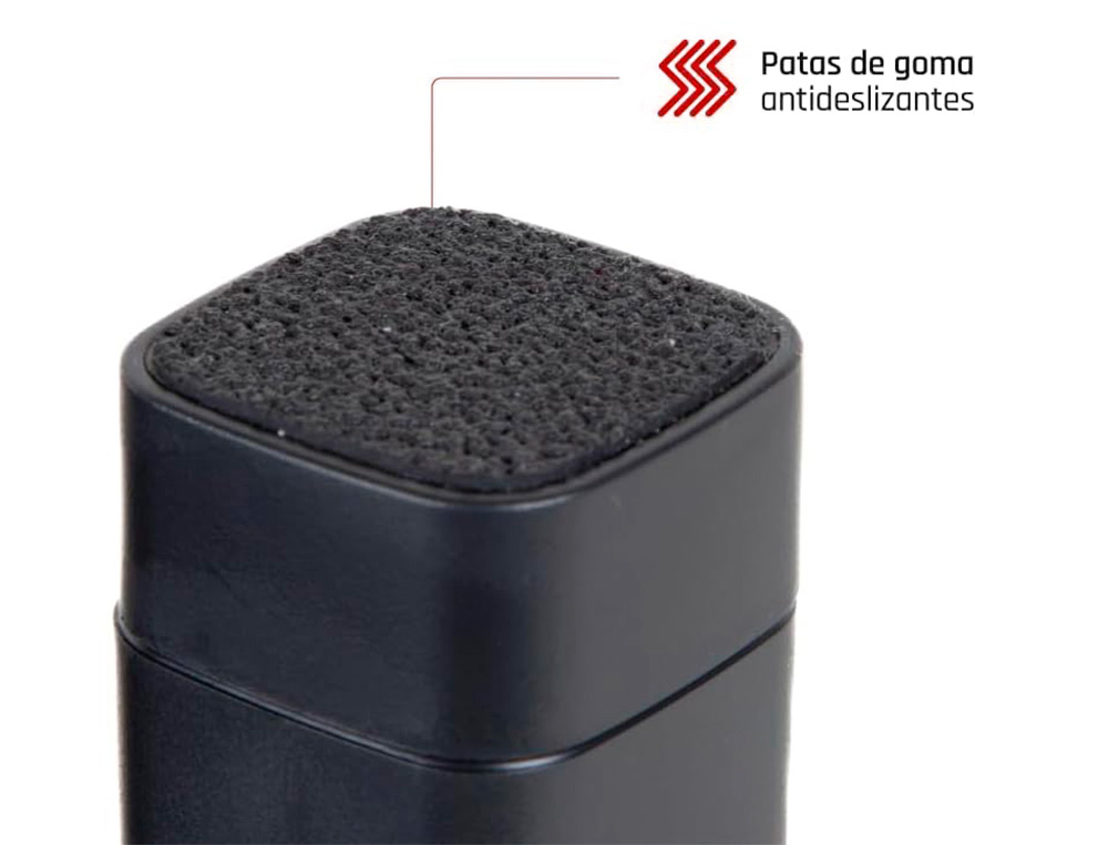 SUPORTE Q-CONNECT PARA MONITOR OU IMPRESSORA COM GAVETA E AJUSTAVEL A DUAS ALTURAS 10,3CM A 13,3CM COR PRETO