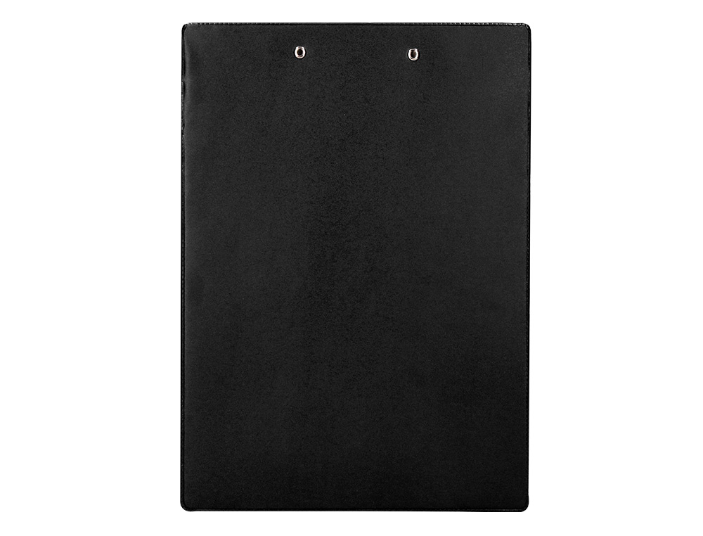 PORTA NOTAS Q-CONNECT COM MOLA MINICLIP SUPERIOR DIN A4 PLASTICO 50% RECICLADO PRETO ESPESSURA 2,1 MM