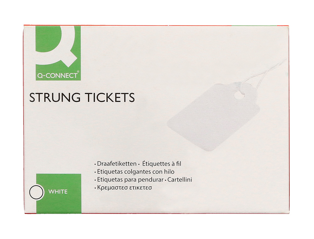 ETIQUETAS Q-CONNECT 36X53 MM CAIXA DE 500 UNIDADES