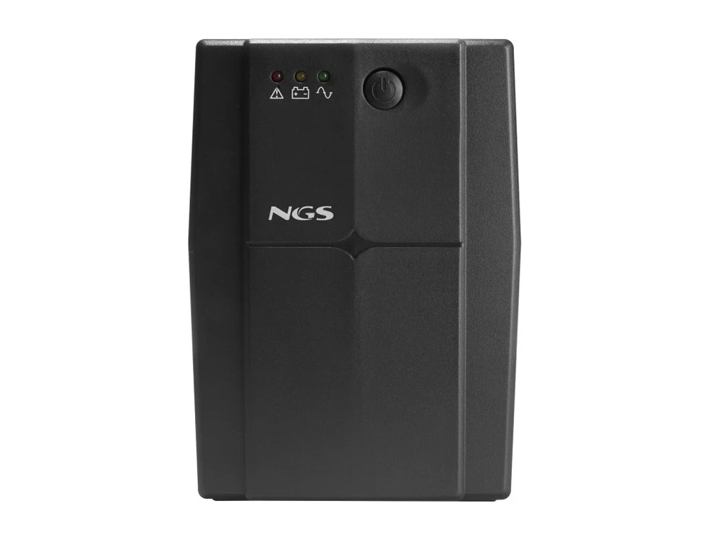 SAI NGS FORTRESS 1200 V3 BATERIA 800 VA COM 2 TOMADAS CORRENTE SCHUKO PLUG OFF LINE UPS 480W FUNCAO AVR