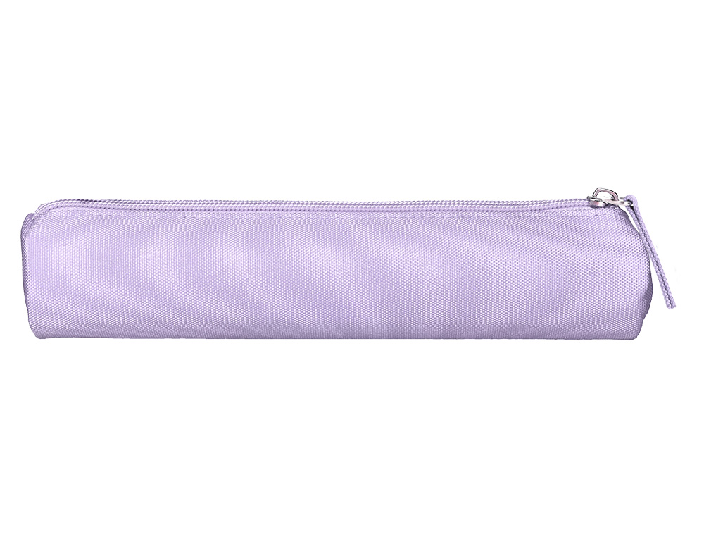 ESTOJO ESCOLAR LIDERPAPEL CILINDRICO ESTREITO 220X45 MM LILAS