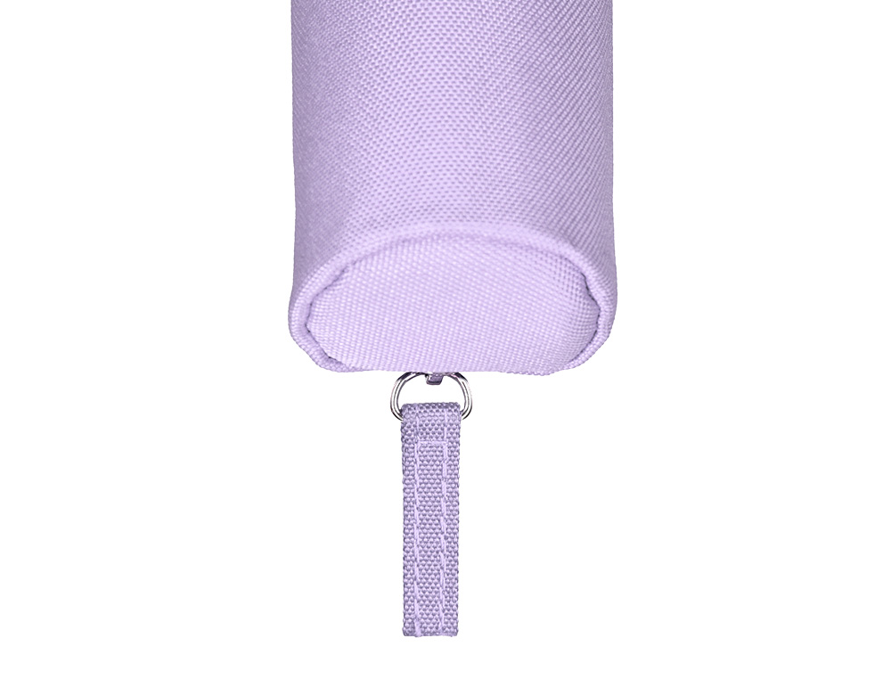ESTOJO ESCOLAR LIDERPAPEL CILINDRICO ESTREITO 220X45 MM LILAS