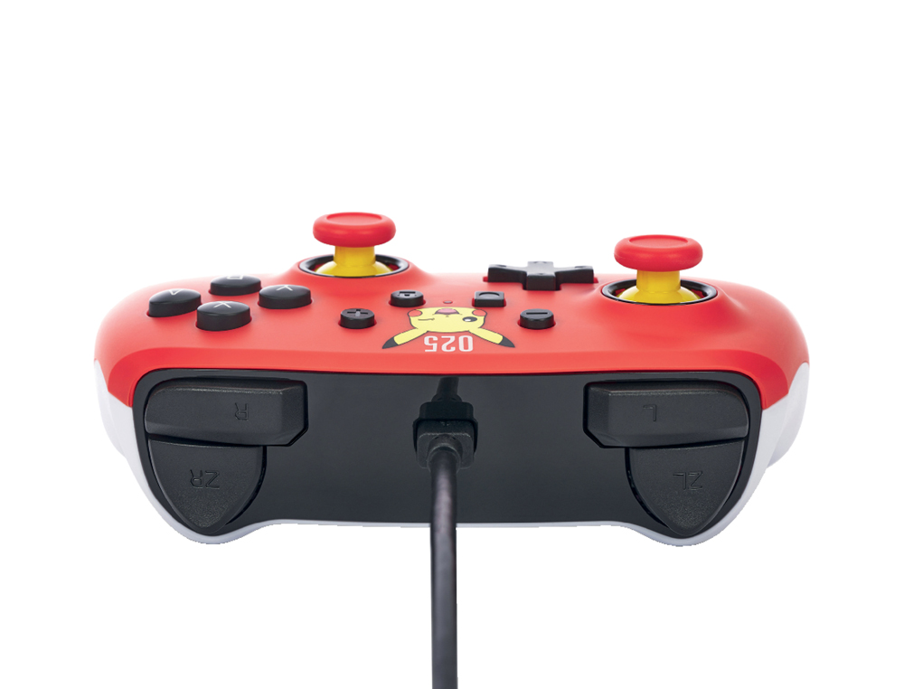 COMANDO POWER A COM CABO PARA NINTENDO SWITCH LAUGHING PIKACHU
