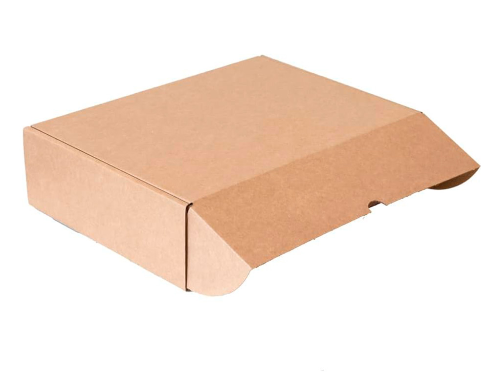 CAIXA AUTO MONTAGEM Q-CONNECT PARA E-COMMERCE E PRESENTES CARTAO RECICLADO CANAL SIMPLES 3 MM KRAFT 430X320X150 MM