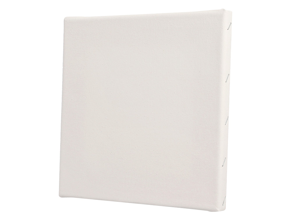 TELA DE PINTURA LIDERCOLOR LENCO AGRAFADO LATERAL ALGODAO 100% 12X12 CM