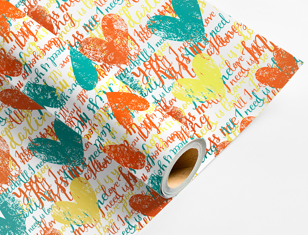 PAPEL FANTASIA LIDERPAPEL TODO ANO ROLO LARGURA 70 CM COMPRIMENTO 2 MT GRAMAGEM 60 GR DESENHOS SORTIDOS C-2024