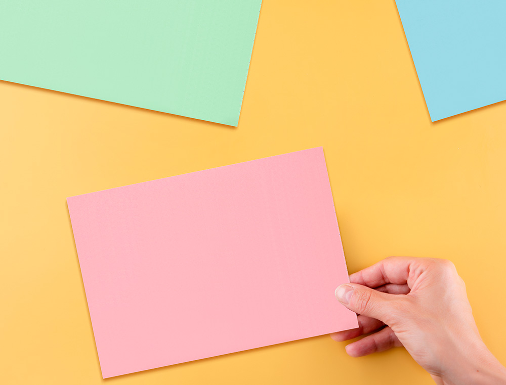 CARTAO LIDERPAPEL PARA ESTUDAR LISO CARTOLINA DE CORES 180 GR 125X200MM EMBALAGEM DE 200 UNIDADES