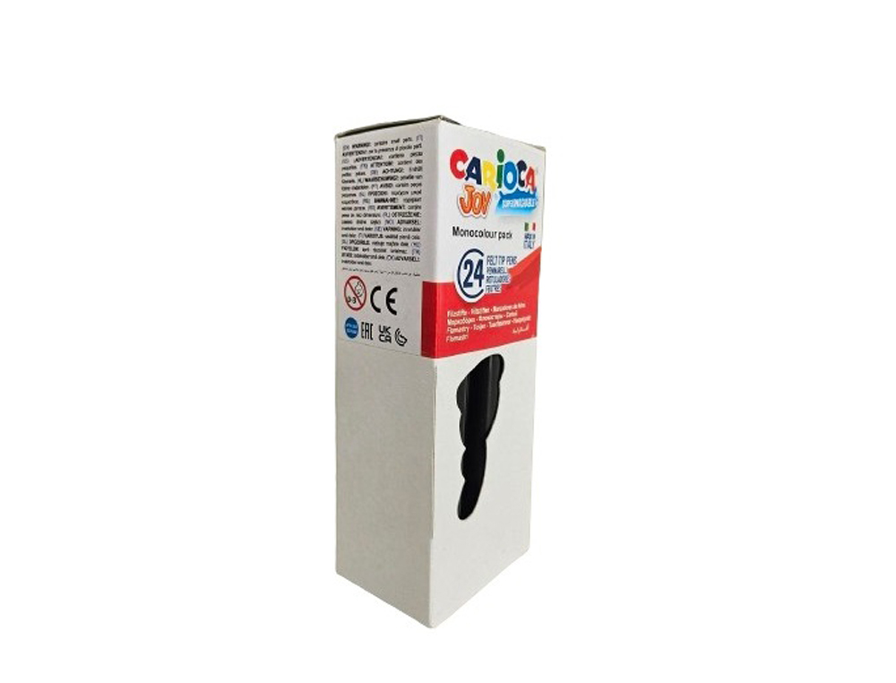 MARCADOR CARIOCA JOY PONTA FINA 2,8 MM LAVAVEL COR PRETO