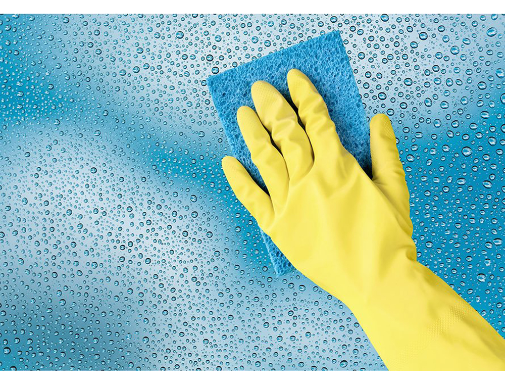 LUVAS DE LATEX ACETINADAS COM RELEVO ANTI DESLIZANTE SEM PO TAMANHO MEDIO