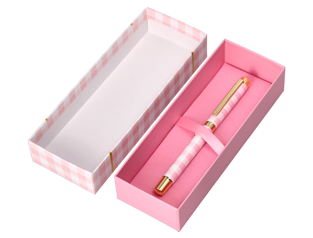 ROLLER BELIUS PICNIC ALUMINIO COR ROSA DOURADO TINTA COR PRETO CAIXA DE DESIGN