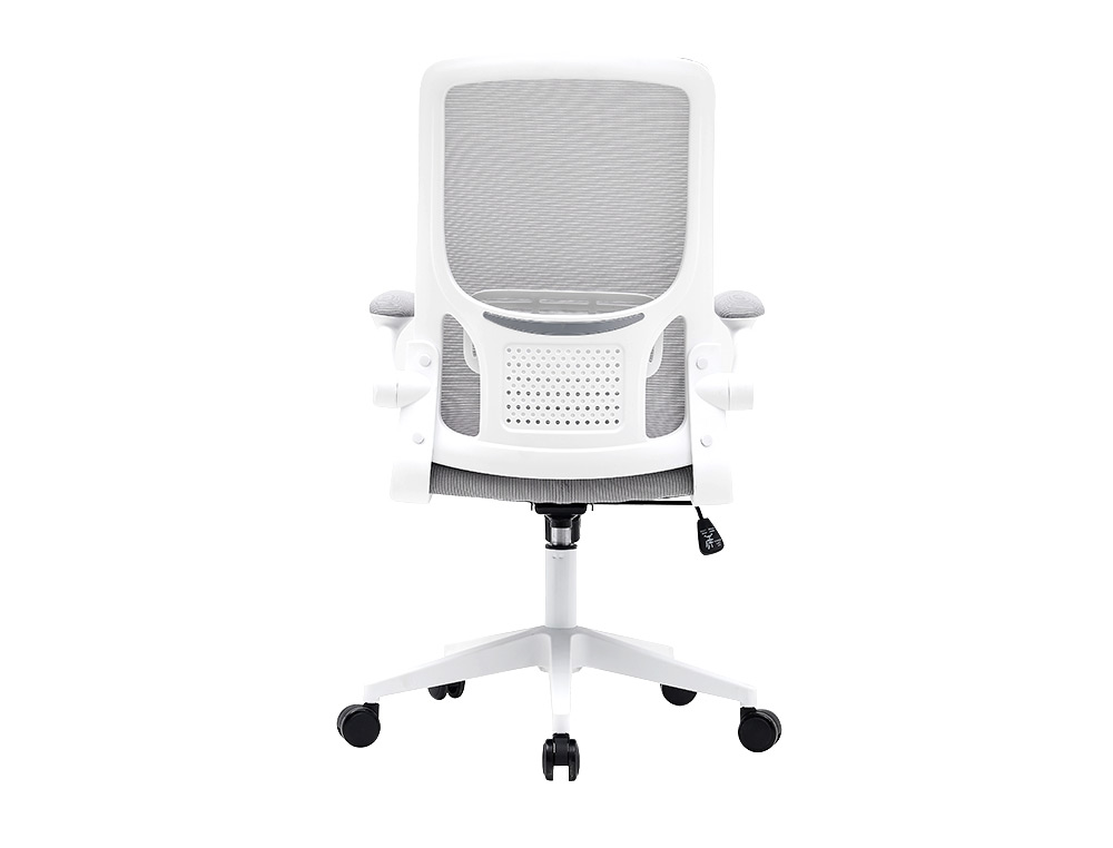 CADEIRA DE ESCRITORIO Q-CONNECT ALBA MALHA BASE METALICA ALT MAX 1110 LARG 610 PROF 580 RODAS PREMIUM COR CINZA