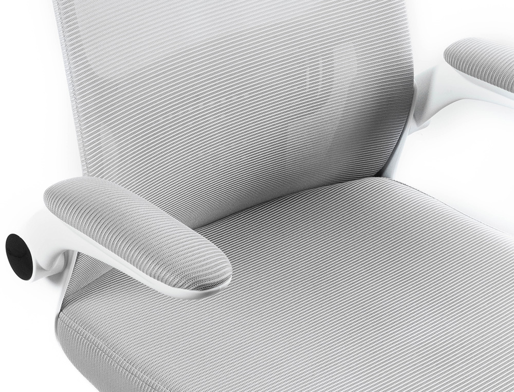 CADEIRA DE ESCRITORIO Q-CONNECT ALBA MALHA BASE METALICA ALT MAX 1110 LARG 610 PROF 580 RODAS PREMIUM COR CINZA