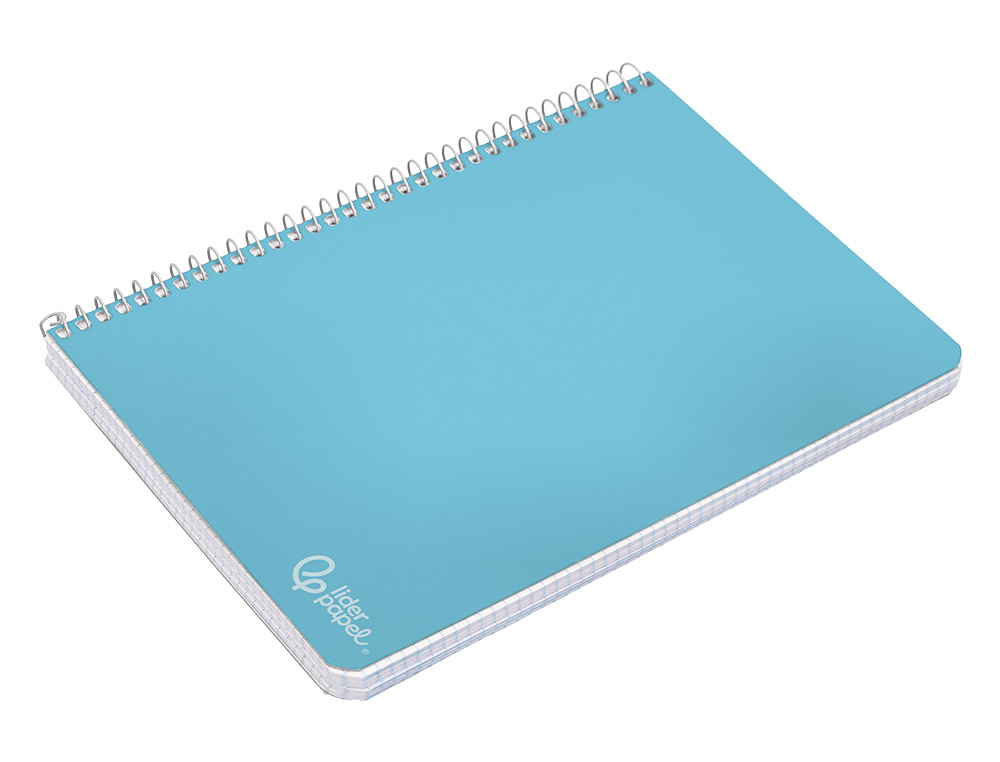 CADERNO ESPIRAL LIDERPAPEL WITTY DIN A4 CAPA DURA 80F 90GR LISO SEM MARGEM CORES SORTIDAS
